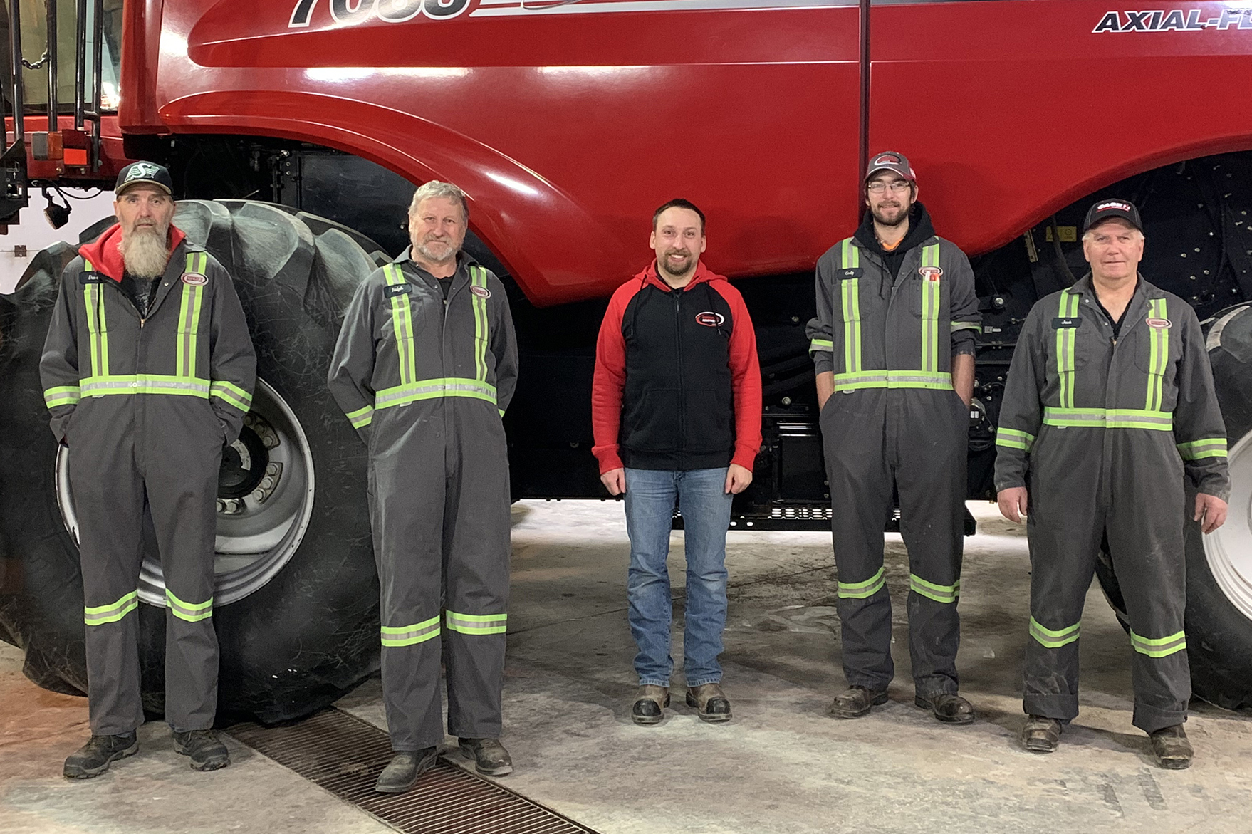 Case IH Pinnacle Service Award for Watrous
